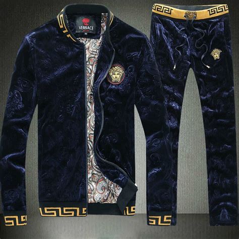 versace tracksuit white|Versace tracksuit men's for cheap.